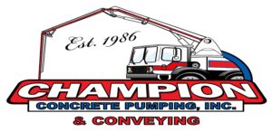Champion Concrete Pumping logo