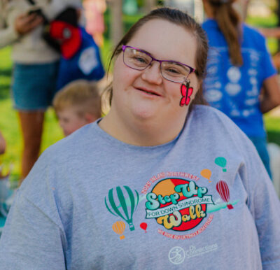 2025 Step UP Walk participant